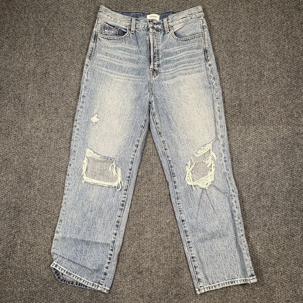 Pistola Jeans Cassie super highrise cropped Wide Leg 29 P6323RLP-BMD 100% Cotton